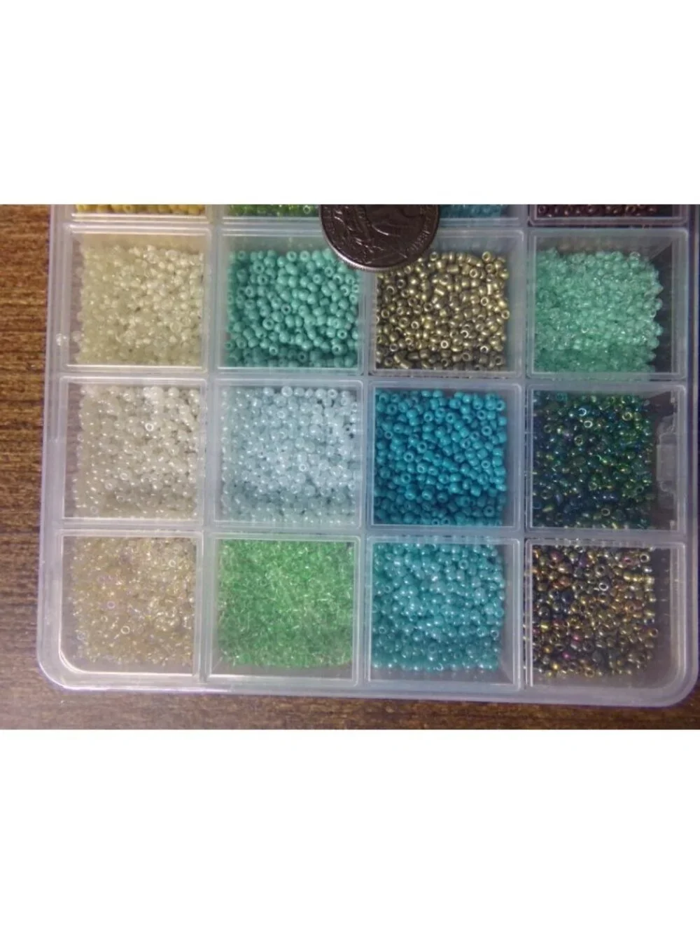 Mixed Color Seed Beads Set in Container Set #2